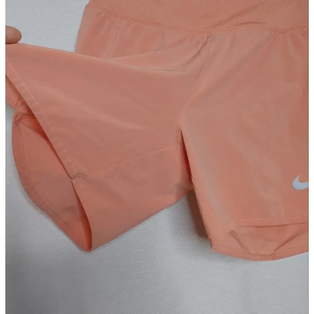 Nike Eclipse Running Shorts Lined Light Pink Coral Orange XS‎ CZ9568-824